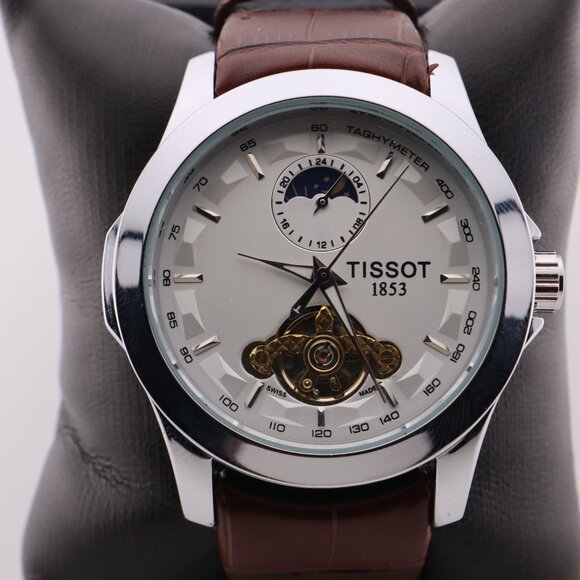 Tissot 1853 Courier Automatic Movement J380 Swiss made  Powered by 23 je… - Picture 1 of 10